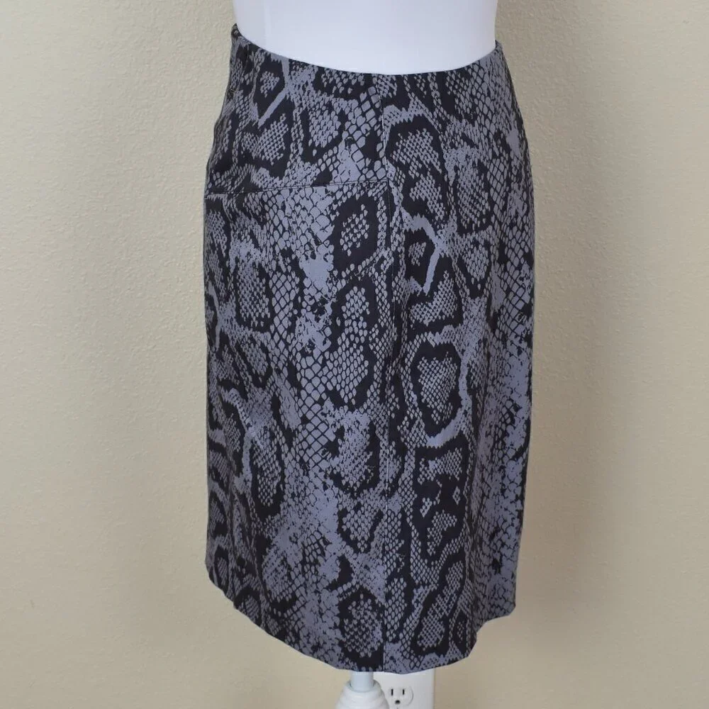 Stitch Fix Lysse Charity Pencil Skirt Snake Print NEW - S